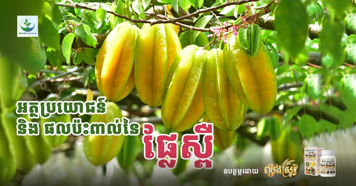 អត្ថប្រយោជន៍ និងផលប៉ះពាល់នៃផ្លែស្ពឺ