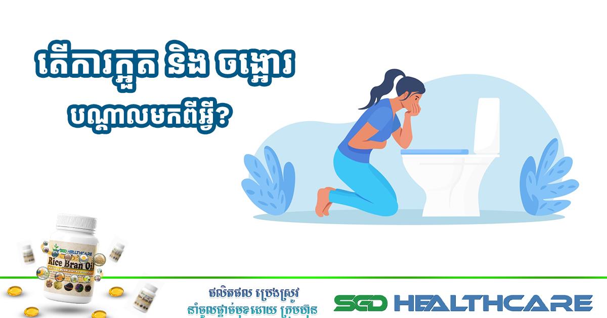 តើការក្អួត និង ចង្អោរ បណ្តាលមកពីអ្វី?
