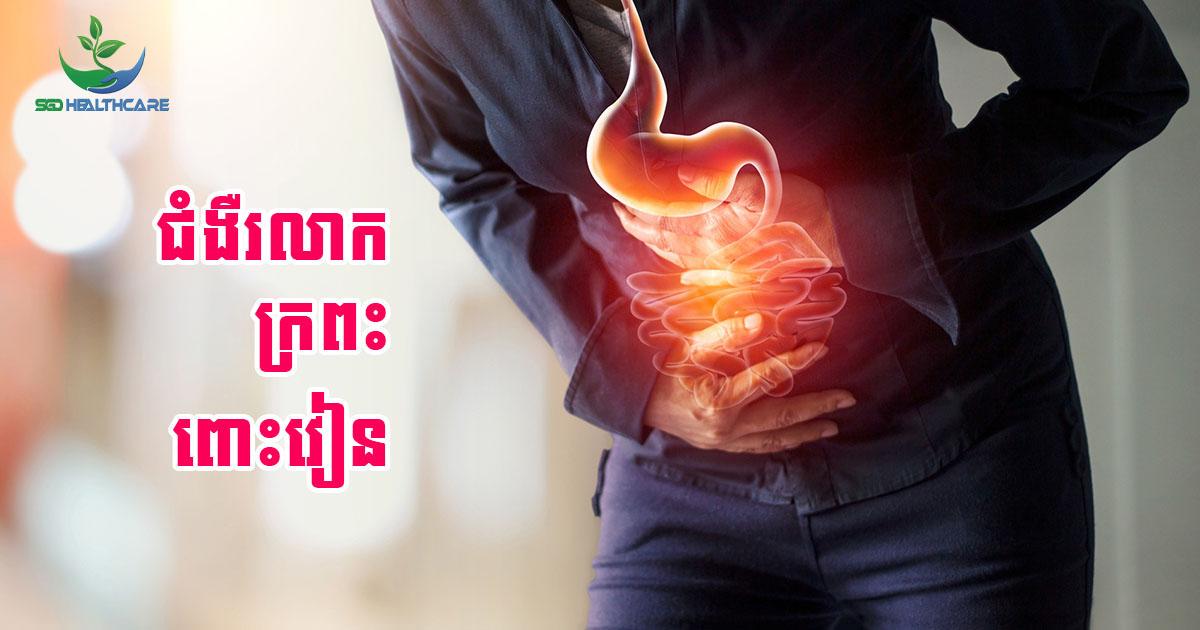 រលាកក្រពះ ពោះវៀន